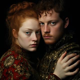 Romeo and Juliet by Vermeer and Rembrandt and Hendrik Kerstens